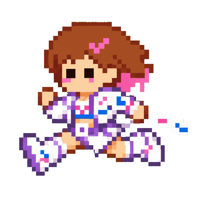 走るまりねちゃん